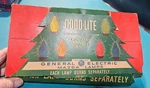 Vintage Good-lite Christmas Light String Box C9 Flame Swirl Lamps. Fixed Price $39.95.