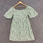 New Anko Dress Womens Green Paisley Off Shoulder A-line Party Coastal 11109. Fixed Price $14.46.