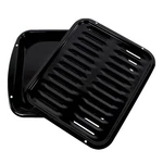 Certified Appliance Accessories SPL50016 Large 2-PIECE Broiler Pan & Grill Se.... Fixed Price $44.94.