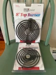 New/old Stock Lux 6 & 8 Top Burner Replaces Plug 2 Prongs For Ge Hotpoint. Fixed Price $24.95.