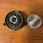 Lower Gray Knob Assembly Hoover Elite Rewind Bagless Upright Vacuum, UH71012. Fixed Price $16.95.