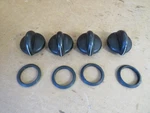 Range Control Knob W/seal (black) Lot Of Part # WB03T10217 WB04T10042. Fixed Price $75.98.