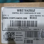 Ge WB27X42052 Oven/stove Control Board For RC17 Companion Asm Green. Fixed Price $92.50.