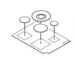 Burner Cap W10617346, W10831828 For Kitchenaid KCGS950ESS02 Cooktop Jl-nov. Fixed Price $68.88.
