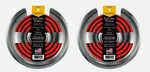 2PK Stanco Steel Reflector Pan 8" Chrome-plated Electric Stove Oven Hinged 602-8. Fixed Price $14.99.