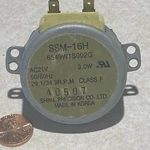 Ge/samsung Microwave: Turntable Motor SSM-16H 6549W1S002G (3W 21VAC). Fixed Price $7.99.