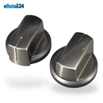 Oem Genuine Frigidaire Wall Oven Knobs Stainless Steel 5304500593 Set Of 2. Fixed Price $24.90.
