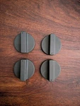 Genuine Oem Thermador Bosch Range Control Knobs Set Part # 35-00-273 00414145. Fixed Price $50.00.
