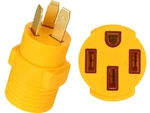 Kanayu 3 Prong Stove Adapter Compatible With Nema 10-50P 14-50R Yellow. Fixed Price $28.21.