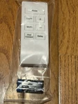 Remote Control WB02X30547 For UVW8301SL2SS Range Hood Hrt-lnd Shelf. Fixed Price $18.55.