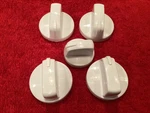A002134 Kenmore Range Oven Stove Knobs White Kip 5J46 Set Of. Fixed Price $29.99.
