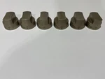 Set Of Viking 005269-000 Top Burner Knob Brushed Stainless Steel. Fixed Price $135.00.