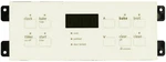 Frigidaire Crosley Oven 316557101 Electronic Clock Timer/control Board W/white. Fixed Price $49.99.