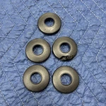 Set Of 5 Thermador Knobs Bezels W/defects 00189012, 00189013,. Fixed Price $49.99.
