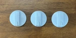 Oem Genuine Kenmore Range Surface Burner Knob Set Of 3, 5304490160, 5304490122. Fixed Price $14.99.