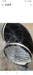 Jenn Air Down Draft Blower Vent Pn# WPY702326 With Clamps. Fixed Price $31.75.