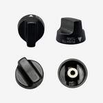 Yholsdas Gas Griddle Burner Knobs Replacement For 4.7" X 2", Black. Fixed Price $14.43.