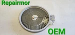 WB30X47332, WB30X49746 Genuine Range Oven 9" Surface Radiant Element Assy. Fixed Price $27.00.