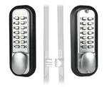 All Weather Mechanical Keyless Combination Latch Door Lock With Double Keypads. Fixed Price $104.99.
