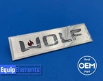 815575 Wolf Range Stove Oven Nameplate Oem Adhesive Emblem Placard Logo. Fixed Price $111.00.