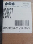 Wolf Oven 829687 Or 831964 Oem Brand New Relay Board. Fixed Price $225.99.