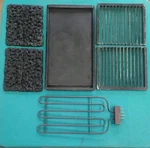Jenn Air Grill Element Rocks Grates Griddle Downdraft Cooktop Range Tested. Fixed Price $139.99.