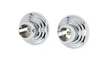 Alno A9046-PC Embassy Bath Shower Rod Brackets Only Polished Chrome. Fixed Price $107.96.