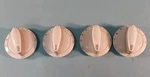 Maytag Gas Stove Knob SET(4) W10805431; 74009095; 7733P417-60.. Fixed Price $35.00.