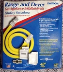 Dormont Range And Dryer Gas Installation Appliance Kit 48". Fixed Price $19.99.