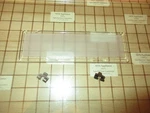 Ge Oven Light Lens (9 1/8" X 7/8") With CLIPS(2) WB25T10063. Fixed Price $48.95.
