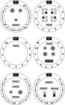 Manwu 6 Stove Dials Sticker For Burner Cooktop Hob Cooker Oven Replacement. Fixed Price $8.95.