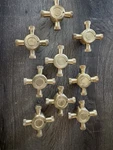 The Aga Elise P072926BBR Collection 9-KNOB Pack. Fixed Price $299.99.