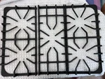 Set Of Frigidaire Stove Cooktop Range Surface Burner Grate 807412601/807327101. Fixed Price $99.99.