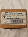 Genuine Bosch Thermador Natural Gas Pressure Regulator 00189034. Fixed Price $138.49.