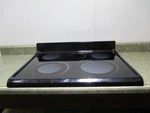 Frigidaire Range Cooktop Chips/scratches/cloudy Burners Part # 316531925. Fixed Price $194.00.
