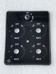 Part WB56X10368 Ge Downdraft Cooktop Black Glass Control Panel & Rubber Gasket. Fixed Price $55.21.