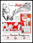 1938 Electric Ranges Vintage Print Ad Kitchen Appliances Clean Cooking. Fixed Price $8.99.