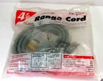 Petra Mod 90-1050, 40AMP Range Cord 4FT, New. Fixed Price $17.11.