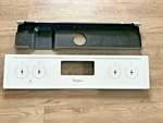 Whirlpool Range Oven Control Panel W/shield W10134247, W11231631. Fixed Price $74.99.
