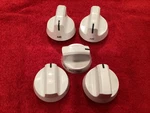 Frigidaire Oven Range Control Knob (set Of 5) P# 316543907 Kip 5H76 White. Fixed Price $39.99.