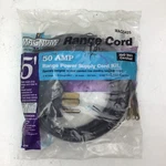 Magnum MAG5424 Range Power Cord 4' 50A 250V 12500W 2/6 2/8 Srdt. Fixed Price $19.88.