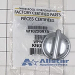Whirlpool Range Burner Control Knob (stainless) WPW10220975. Fixed Price $42.99.