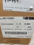 New Oem Frigidaire Electrolux Fan Motor Part 807123001 # 5304528825. Fixed Price $80.00.
