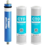 Compatible Ge Smartwater Reverse Osmosis Ro Set GXRM10G, GXRM10RBL Filter 50 Gpd. Fixed Price $34.95.