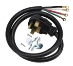 Universal Prong Wire Amp Range Cord Power Cable 4' Length 48" WX9X35. Fixed Price $19.99.