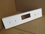 Whirlpool Range Control Panel - White (wear) Part # W10333937 W11231631. Fixed Price $53.18.
