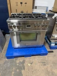 Thermador PRD366WHU Inch Freestanding Professional Dual Fuel Smart Range. Fixed Price $8099.00.