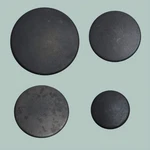 Set Of Kitchenaid KGCD807XSS02 Burner Caps 4"+2X3.25"+2.25" Original Parts. Fixed Price $49.99.