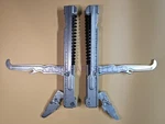 WB10X5226 AP2020461 244760 AH231025 Range/oven Door Set (2 Hinges). Fixed Price $139.88.
