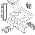 Electrolux 316202820 Frigidaire Glass,oven Door ,black ,outer. Fixed Price $109.05.